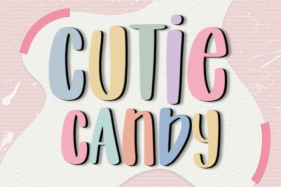 Cutie Candy Font Poster 1