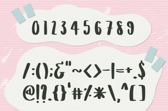 Cutie Candy Font Poster 3