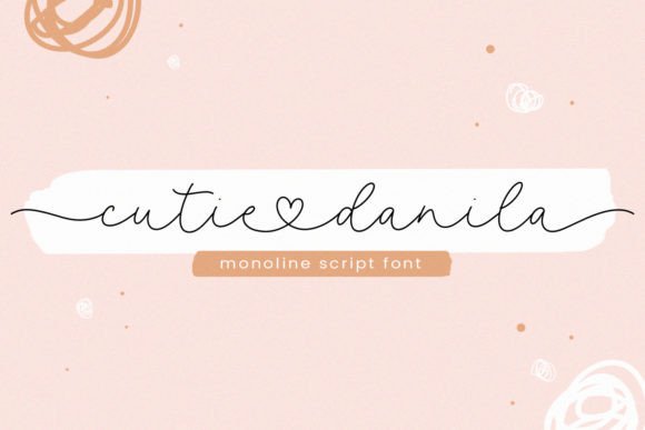 Cutie Danila Font Poster 1