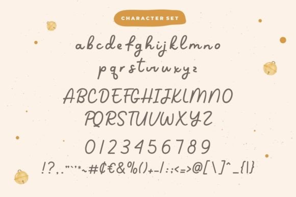 Cutie Kitty Font Poster 9
