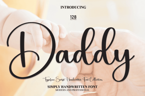 Daddy Font Poster 1