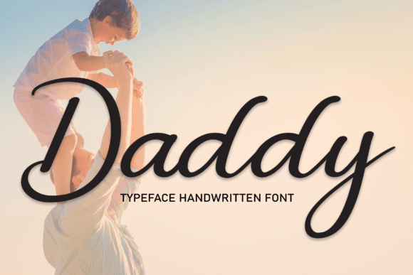 Daddy Font Poster 1