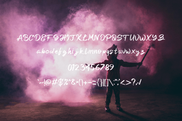Daddy and Daughter Font Poster 4