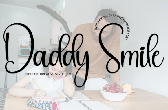 Daddy Smile Font