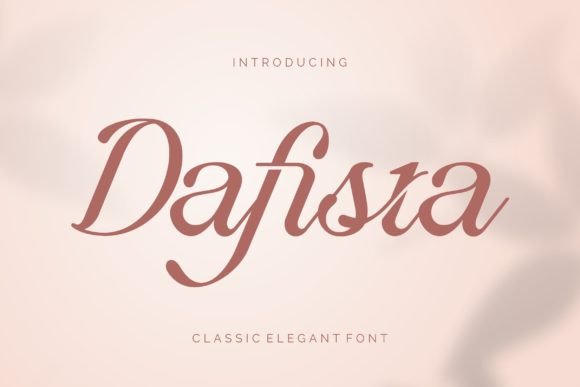 Dafista Font Poster 1