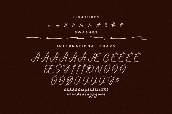 Dafterash Font Poster 14