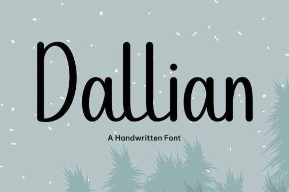 Dallian Font Poster 1
