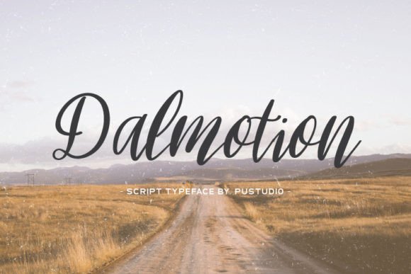 Dalmotion Font Poster 1
