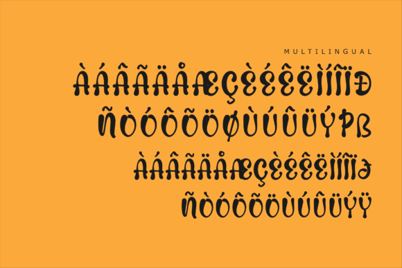 Damrush Pocket Font Poster 13