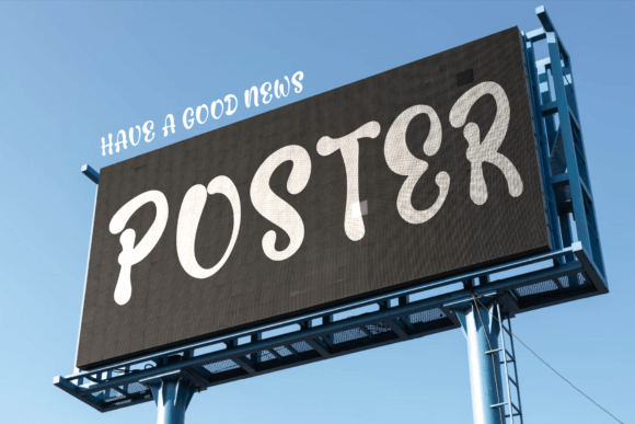 Damrush Pocket Font Poster 6