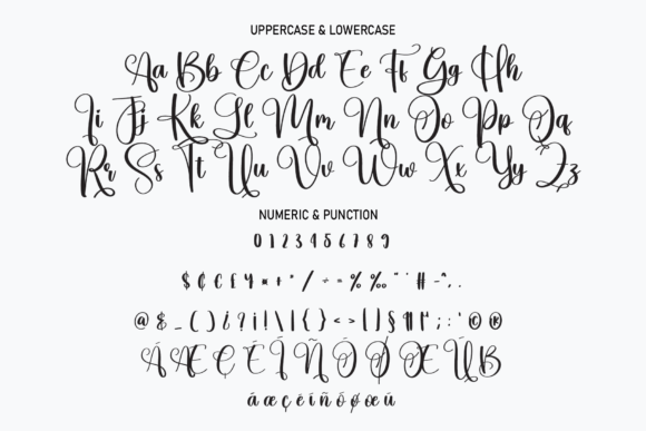 Dance Font Poster 7