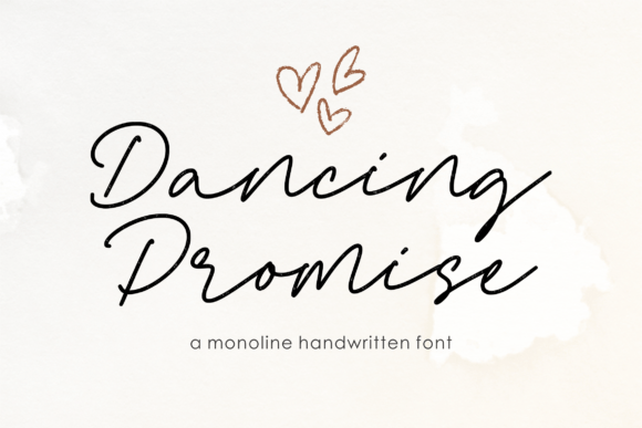 Dancing Promise Font Poster 1