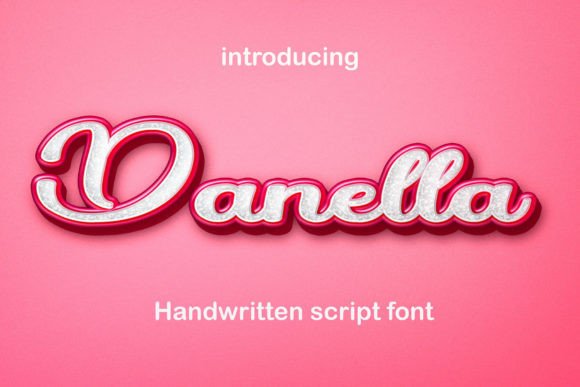 Danella Font Poster 1