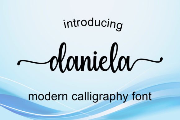 Daniela Font Poster 1