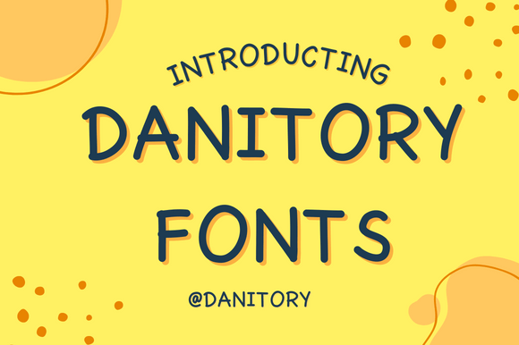Danitory Font Poster 1