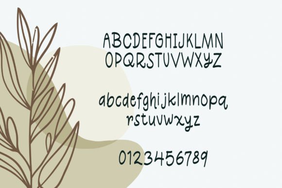 Daphne Sandwiche Font Poster 8