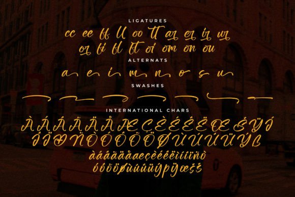 Darhouty Frederics Font Poster 14