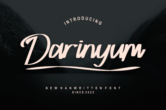 Darinyum Font Poster 1