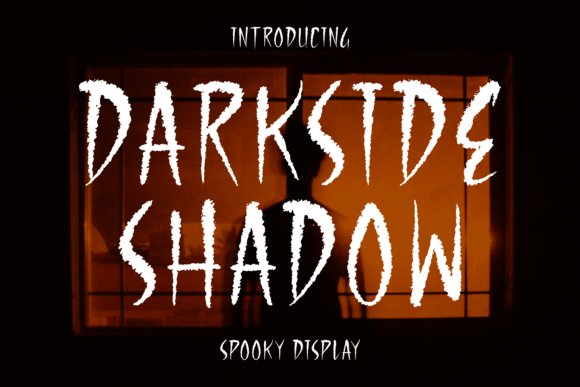 Darkside Shadow Font Poster 1