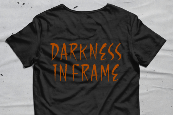 Darkside Shadow Font Poster 3