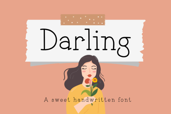 Darling Font Poster 1