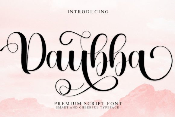 Daubba Font Poster 1