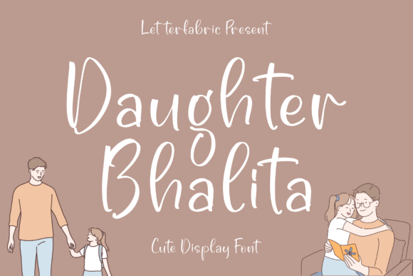 Daughter Bhalita Font Poster 1