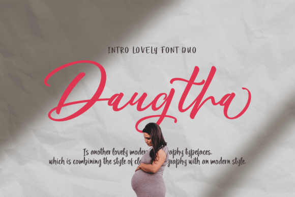 Daugtha Font Poster 1