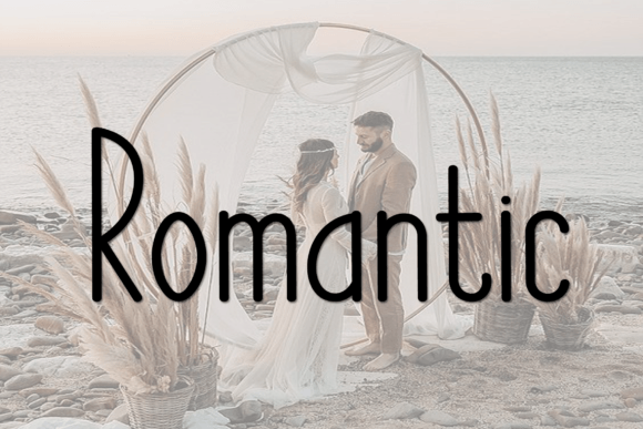 Day Beach Font Poster 3