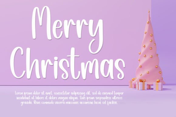 Day of Christmas Font Poster 2
