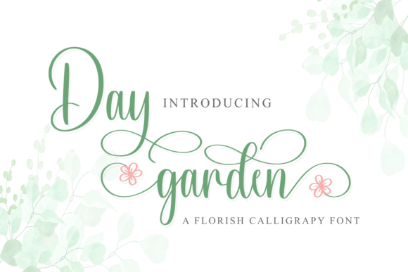 Daygarden Font Poster 1