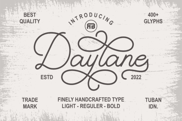 Daylane Font Poster 1