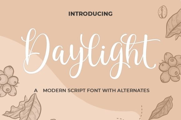 Daylight Font Poster 1