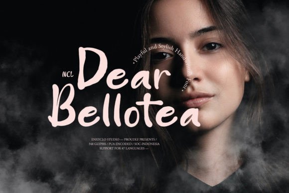 Dear Bellotea Font Poster 1