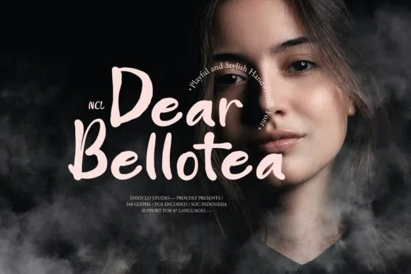 Dear Bellotea Font Dear Bellotea Font Poster 1