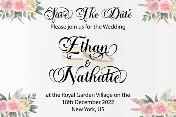 Dear Nathalie Font Poster 5