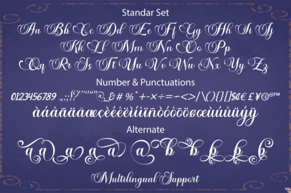 Dear Nathalie Font Poster 8