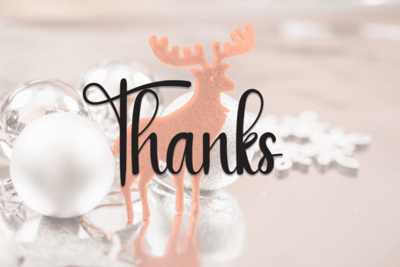 Dear Santa Font Poster 8