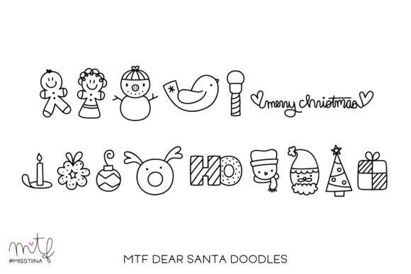 Dear Santa Pro Duo Font Poster 3