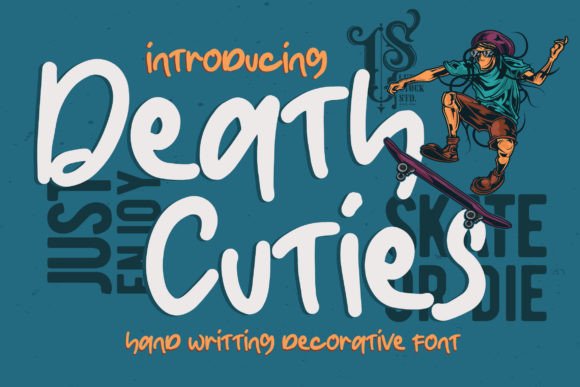 Death Cuties Font Poster 1