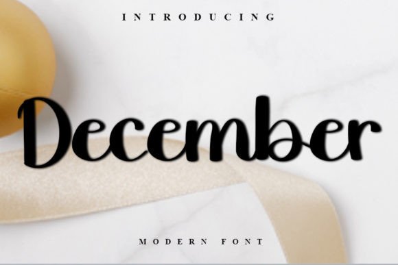 December Font