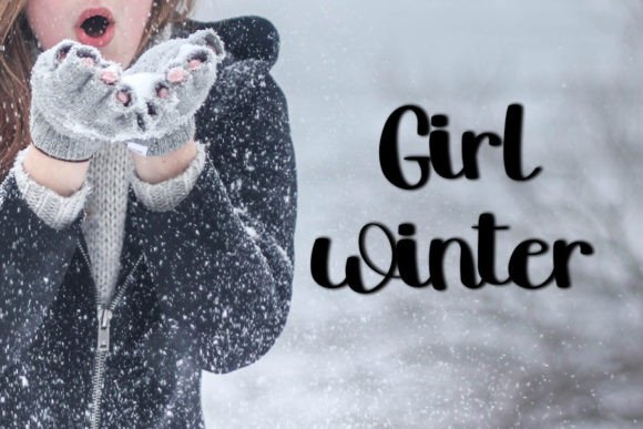 December Font Poster 2