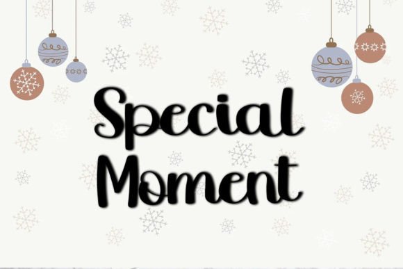 December Font Poster 4