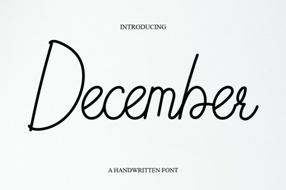 December Font