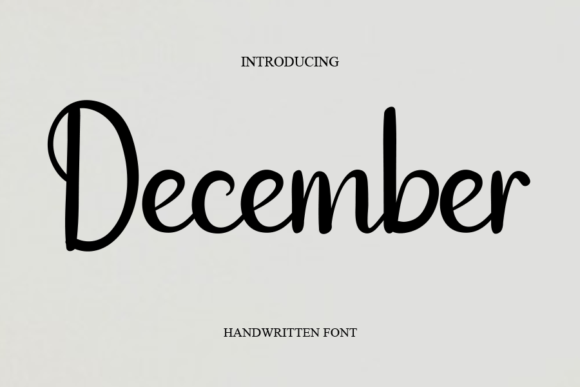 December Font