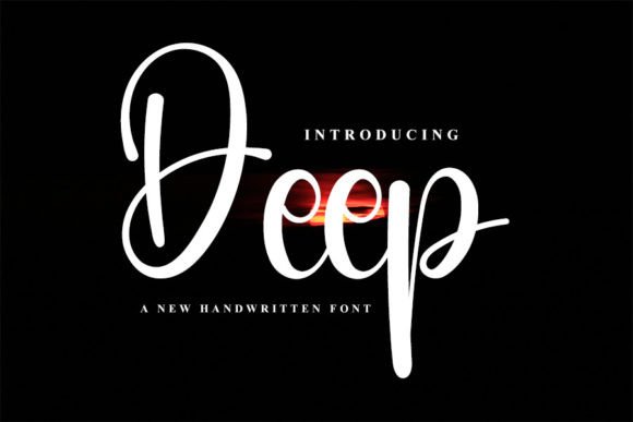 Deep Font Poster 1