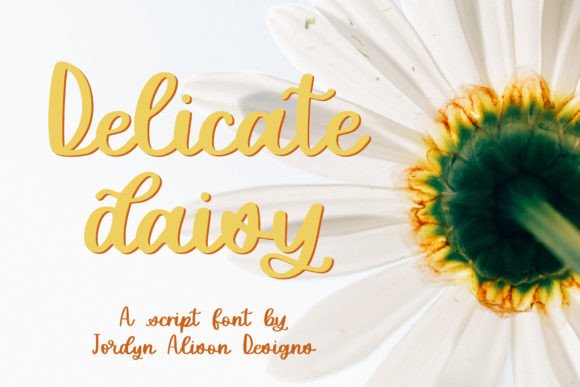 Delicate Daisy Font