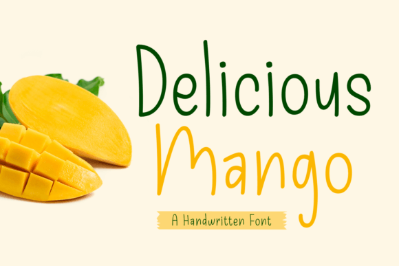 Delicious Mango Font