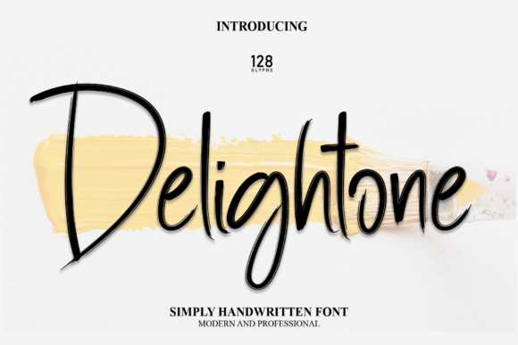 Delightone Font Poster 1