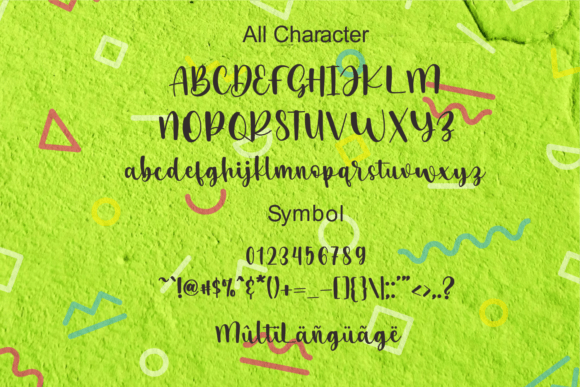 Dellova Font Poster 10